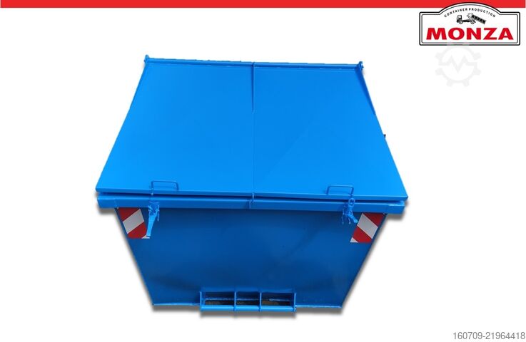 מכולת החלפה Monza 10 m³ - Absetzmulde - Stahldeckel