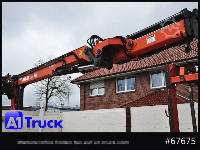 Кран, змонтований на вантажівці MERCEDES-BENZ Axor 2543,  Atlas 170.2  Kran, Lift-Lenkachse,