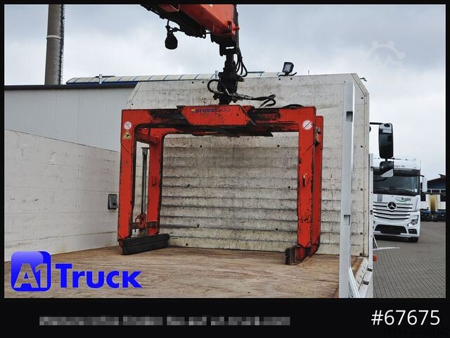 Кран, змонтований на вантажівці MERCEDES-BENZ Axor 2543,  Atlas 170.2  Kran, Lift-Lenkachse,