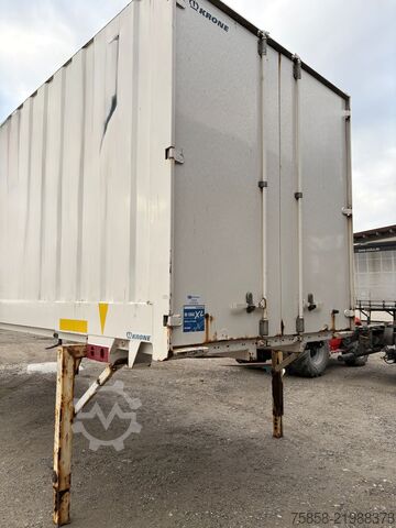 Växlflak med boxstruktur Krone BDF Stahl Wechselkoffer Türen