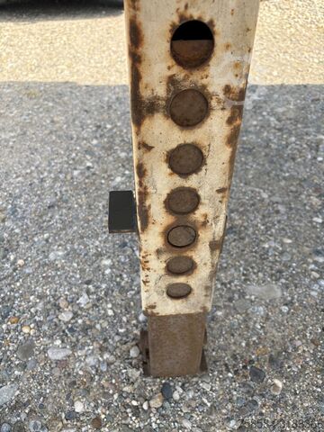  Wecon Verzinkte 7,82m Plattform niedrig 150 mm