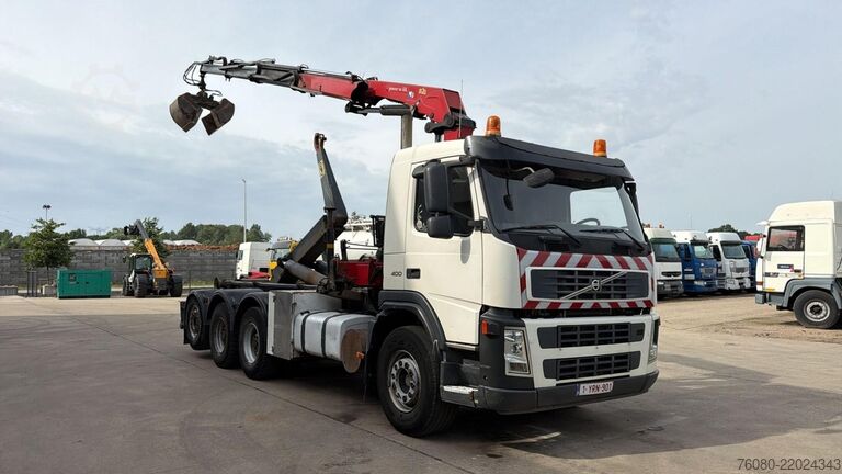 Sistema de braço de gancho Volvo FM 400 (BE TRUCK / HMF 1720-K3 / REMOTE / AJK H...