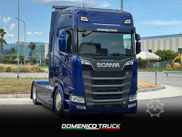 স্ট্যান্ডার্ড ট্রাক্টর ইউনিট SCANIA 590S FULL PNEUMATIC