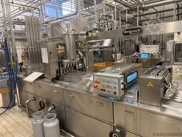Beker vulmachine Ampack Amman AA4 Becherfüllmaschine