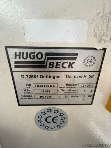 Folienverpackungsmaschine Hugo Beck flexo 500