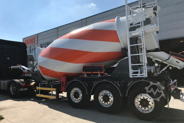 SEMIX TRM12 tilhenger betongblander SEMIX TRM12 Anhänger-Betonmischer