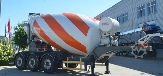 SEMIX TRM12 Trailer Mixer de beton cu remorcă SEMIX TRM12 TRM12 Trailer Concrete Mixer