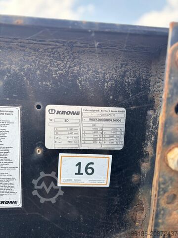 Semi-remorque Krone Box Liner SDC 27 eLTU4