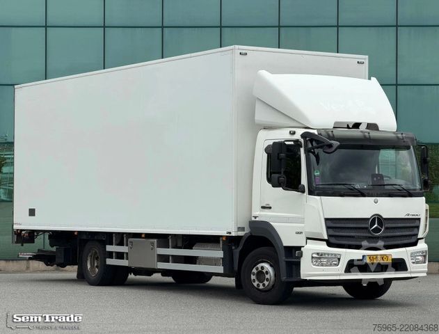 Skåpbil MERCEDES-BENZ Atego 1221 EURO 6 VAN BEURDEN BAK LAADKLEP KACHE