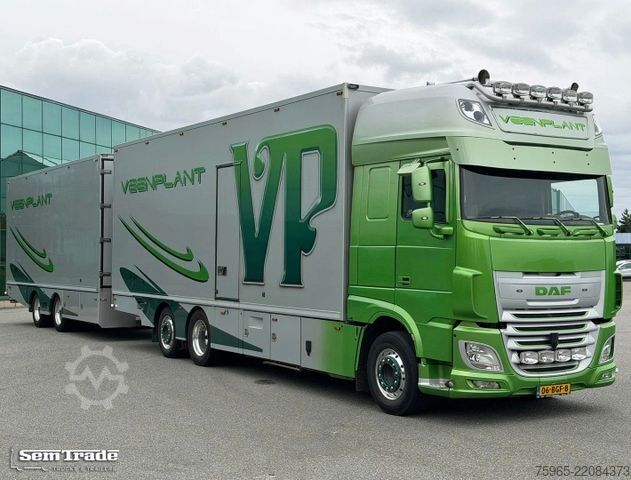 Specialios paskirties sunkvežimis DAF XF 510 FAN GEÏSOLEERDE BAKKEN ZIJDEUR LAADKLEP K