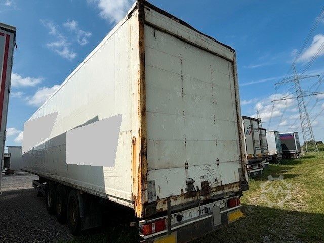 Dėžinė puspriekabė KÖGEL 3-Achs Koffer Doppelstock+BPW+Luft+Rolltor+TÜV