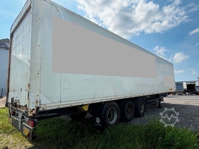 Dėžinė puspriekabė KÖGEL 3-Achs Koffer Doppelstock+BPW+Luft+Rolltor+TÜV