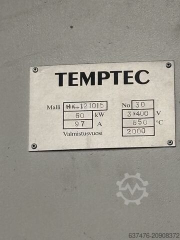 Horno de precalentamiento Temptec HK-121015