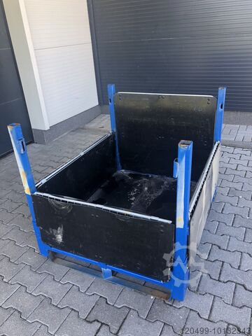 メッシュボックスはスタック可能で折りたたみ可能  1200x1000 mm faltbar