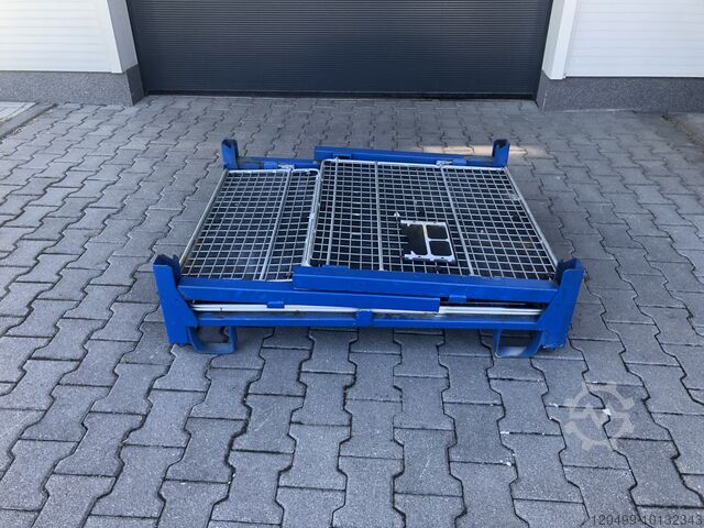 メッシュボックスはスタック可能で折りたたみ可能  1200x1000 mm faltbar