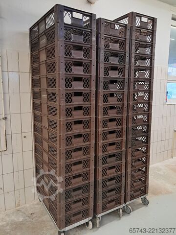 Bagerikorgar, bagerilådor  40x80x15,5