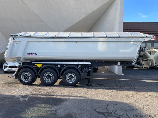 Tipper semitrailer SCHMITZ CARGOBULL SKI 24 SL 7.2- 24.6m3/ne/Liftachse/LED