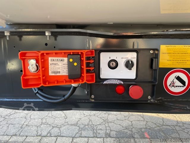 Tipper semitrailer SCHMITZ CARGOBULL SKI 24 SL 7.2- 24.6m3/ne/Liftachse/LED