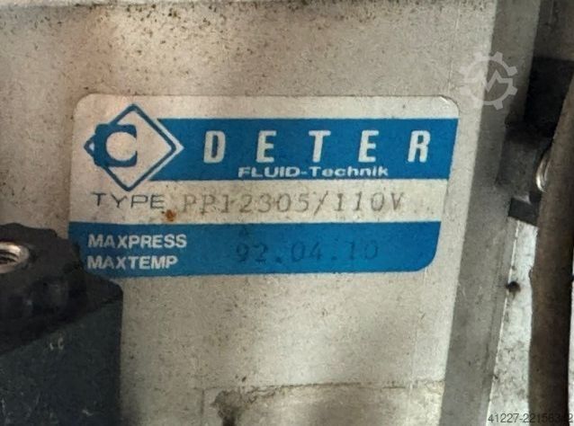 Bomba de alta pressão para corte a jato de água Deter PP1205/110V