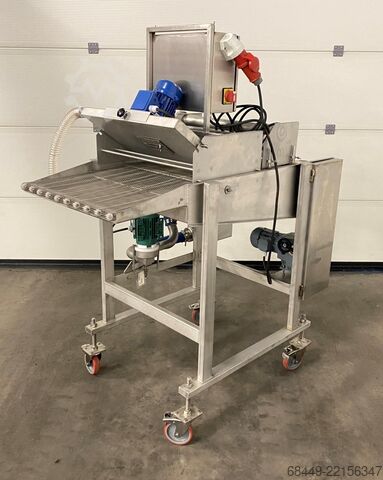 Sistema de empanamento úmido tipo WTC 600  Eiwitteermachine, Type WTC 600
