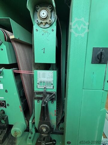 širokopasovni brusilni stroj Kündig Duplex 1100