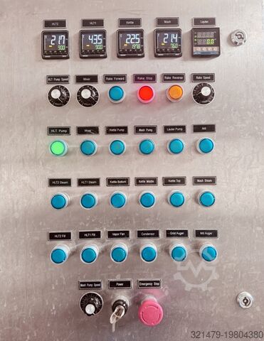 Complete brouwerijinstallatie 20 hl 20hl Brauanlage komplett 2019