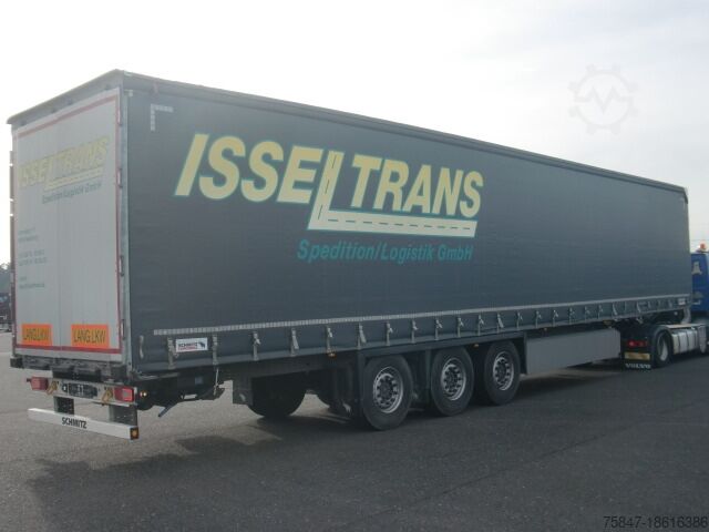 Gekoelde aanhangwagen Schmitz Cargobull SCS 24/L-15.00 LANG Lenkachse Powercurt.
