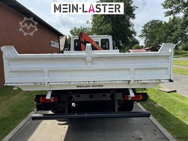 Τριαξονικό ανατρεπτικό βαν IVECO ML75E16 3 S-Kipper Kran PK  9,4m-550 kg Greifer