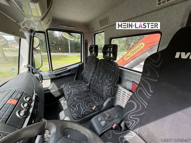 Τριαξονικό ανατρεπτικό βαν IVECO ML75E16 3 S-Kipper Kran PK  9,4m-550 kg Greifer