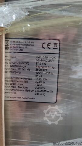 Refrigeratore Remko KWL 370 INOX