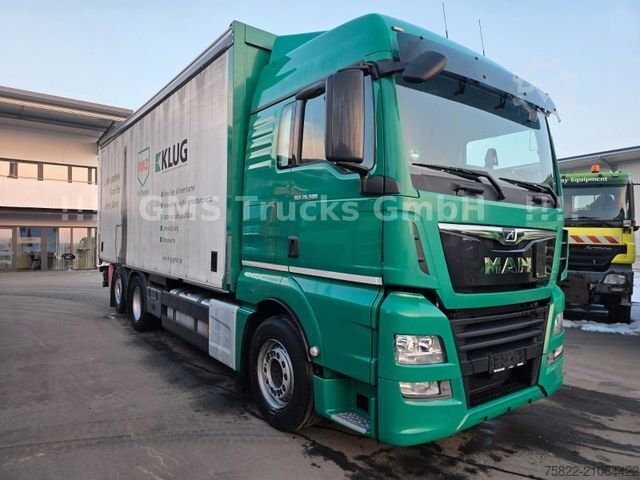 Бортовой грузовик с тентом MAN TGX 26.500 / Zug / Ret / Lenkachse / XL Zertifik