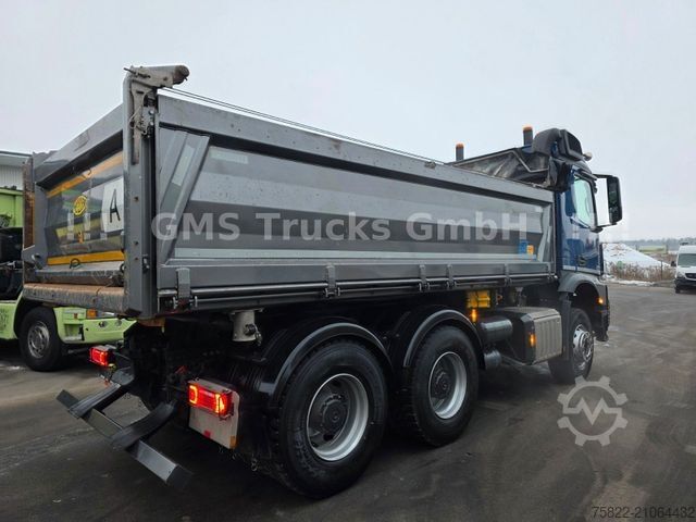 Трехсторонний самосвал MERCEDES-BENZ Arocs 2653 / 6X4 / Meiller BORDMATIK / 50mm AHK