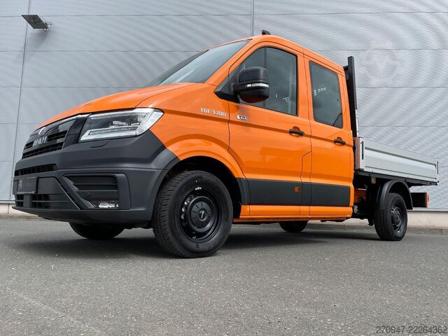 Pick-up van MAN TGE 3.180 Pritsche DOKA MR 4x4 ACC LED DIFF-SPER