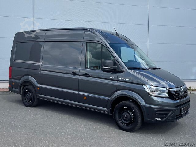 High top van MAN TGE 3.180 L3H3 Kasten 4x4 CAMPER AHK ACC LED NAV