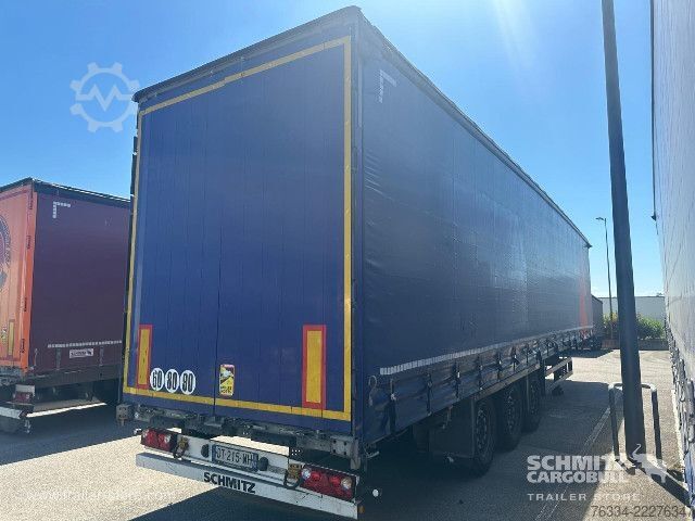 Avoin puoliperävaunu pressulla Schmitz Cargobull Semitrailer Curtainsider Mega