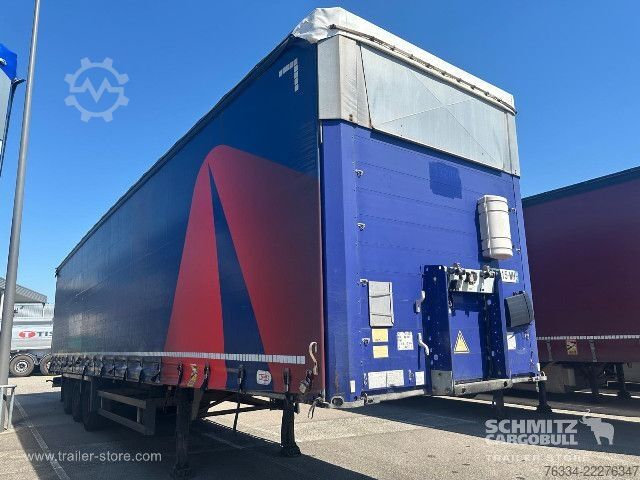 Avoin puoliperävaunu pressulla Schmitz Cargobull Semitrailer Curtainsider Mega
