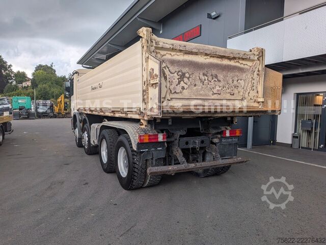 Pašizgāzējs kravas automašīna MERCEDES-BENZ Actros MP3 3241 / 8X4 / Blatt / E5 / Big Axle