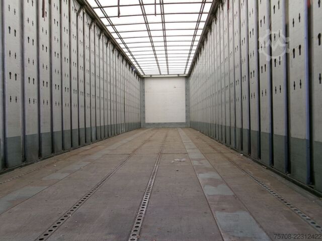 Open semitrailer with tarp ORTEN 3-Achs SafeServer*SAF*Lift*Edscha*zertifiziert