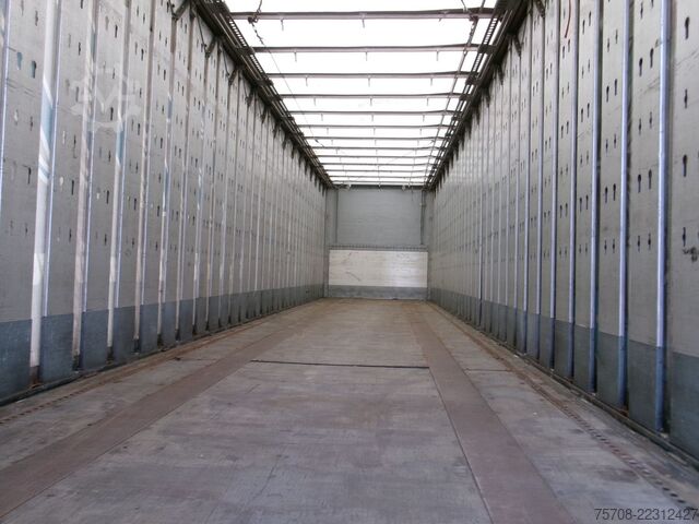 Open semitrailer with tarp ORTEN 3-Achs SafeServer*SAF*Lift*Edscha*zertifiziert