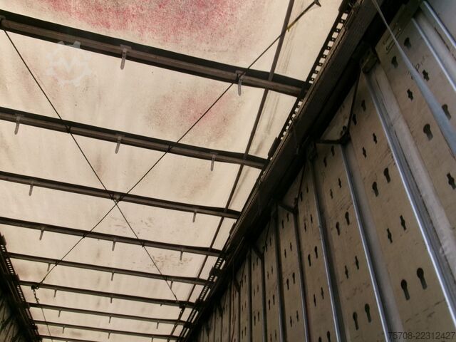 Open semitrailer with tarp ORTEN 3-Achs SafeServer*SAF*Lift*Edscha*zertifiziert