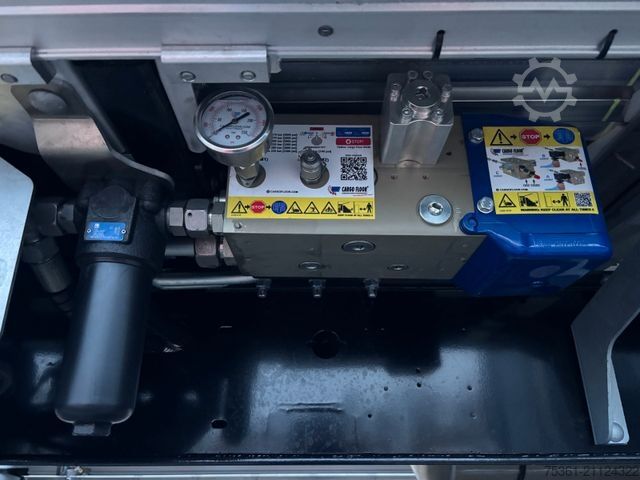 Naczepa z ruchomą podłogą LEGRAS SBS 2220 Schubboden 90 m3 SAF Liftachse