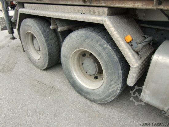 Tre-sidet tipbil MAN TGA 33.430 6X4 KIPPER, MANUEL, E4 PALFINGER BLATT-BLATT