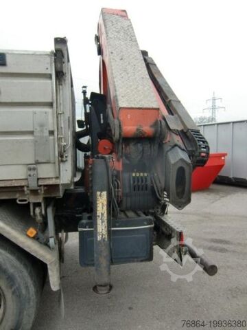 Tre-sidet tipbil MAN TGA 33.430 6X4 KIPPER, MANUEL, E4 PALFINGER BLATT-BLATT