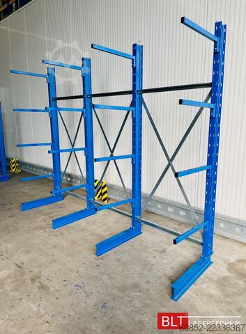 Giá kệ tay đỡ ca. 3,15 lfm. Kragarmregal Langgutregal H: 250 cm 140 kg/Arm META Multistrong