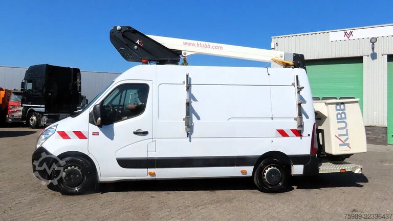 উত্তোলন Renault Master 10,5 m,  3 SEATS,   KLUBB, 3500 kg, euro6