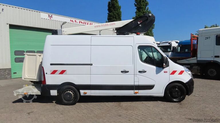 উত্তোলন Renault Master 10,5 m,  3 SEATS,   KLUBB, 3500 kg, euro6