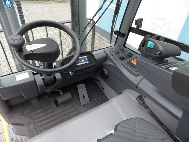 Električni viljuškar za 4 točka Jungheinrich EFG 425s - Kabine mit Heizung - aufgearbeitet!