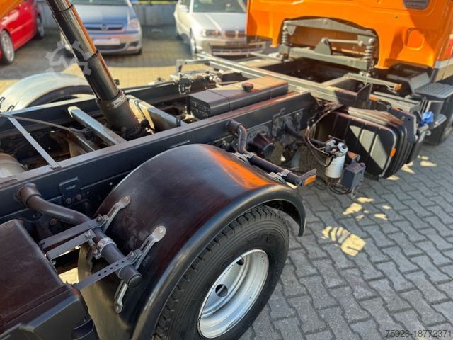 Tippbil skåpbil IVECO ML80E19 *Dreiseitenkipper* 1. Hand*Doka* 7-Sitze
