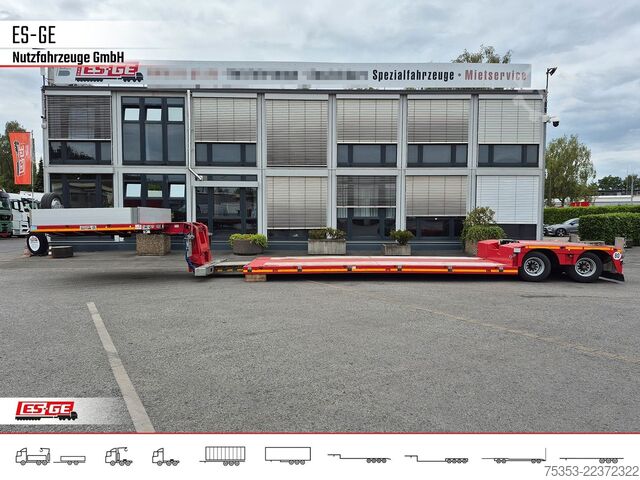 Remorque surbaissée FAYMONVILLE MAX Trailer MAX510 Tiefbett 2x10 t