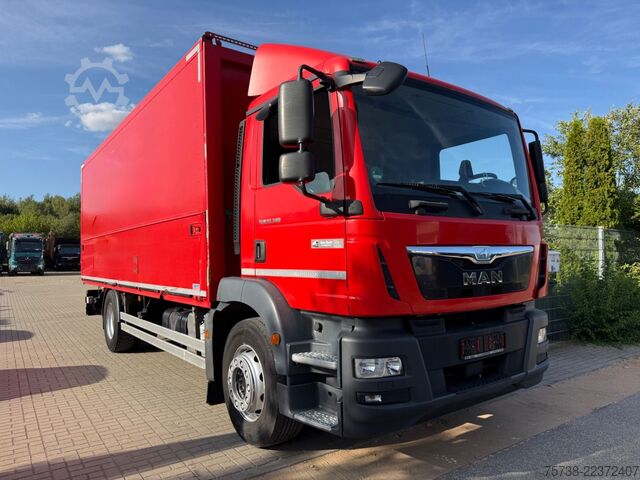 Drykkjabíll MAN TGM 18.340 Getränkewagen Ewers Schwenkwandaufbau